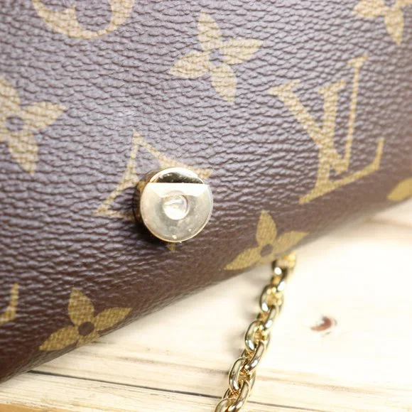 Louis Vuitton Padlock on Strap Handbag Monogram Canvas and Leather Brown Caramel - Picture 4 of 16